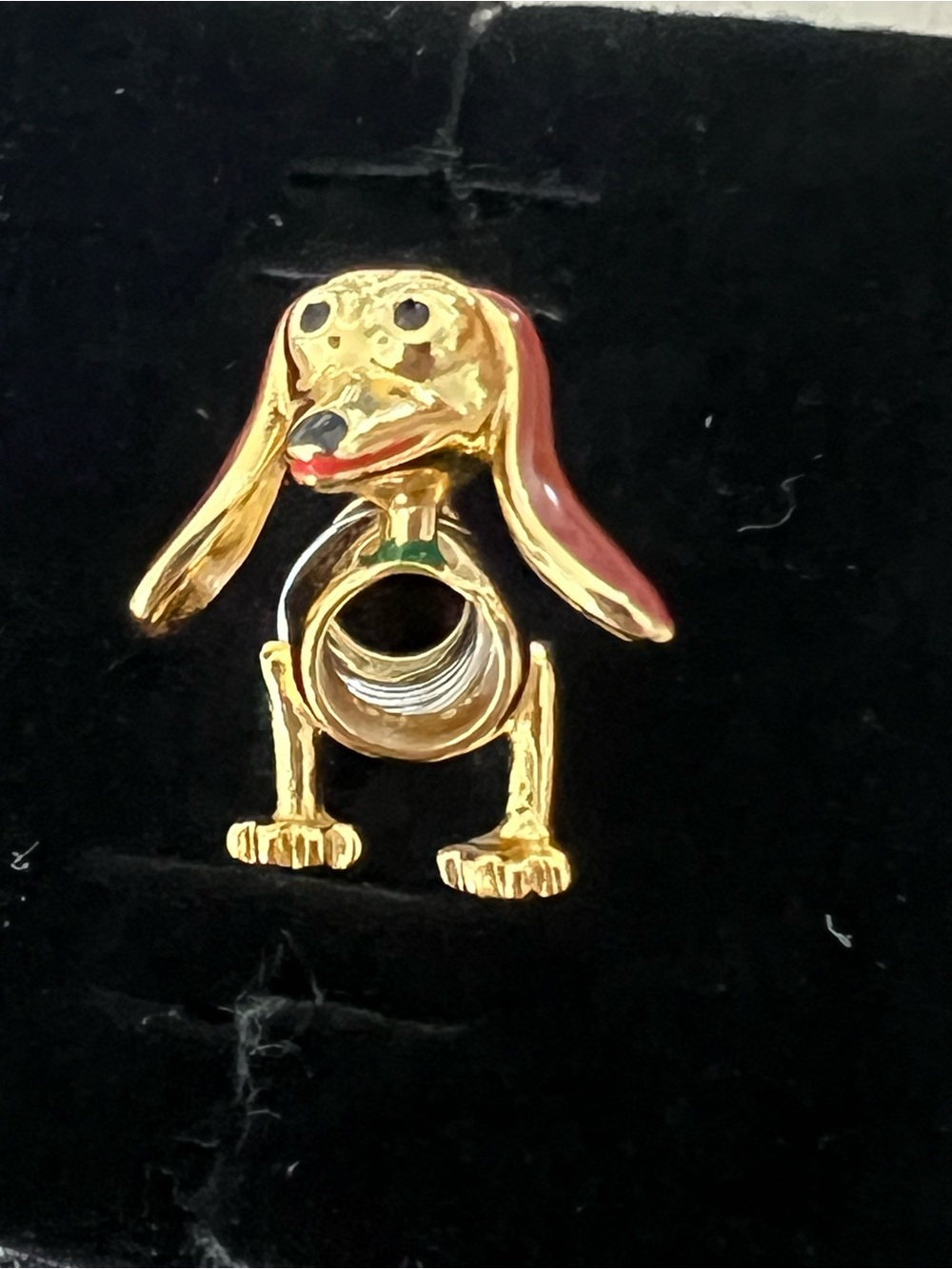 Pandora Gold and Silver Pixar Disney Slinky Dog Charm - Picture 9 of 12